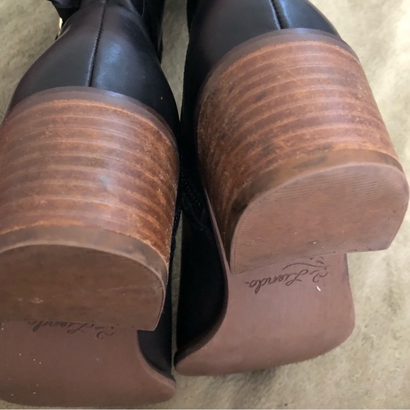 Anthropologie Liendo by Seychelles Tall Black Riding Boots Womens Sz 6 1/2 - Picture 13 of 15